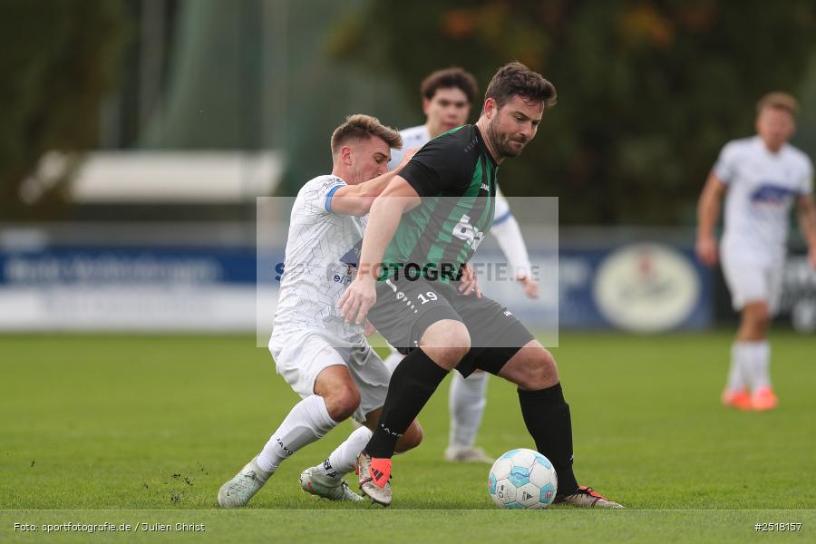 sport, action, TuS 1893 Aschaffenburg-Leider, TUS, Sportgelände Darmstädter Str. 100, Landesliga Nordwest, Fussball, BFV, Aschaffenburg, ASV Rimpar, ASV, 19.10.2025, 16. Spieltag - Bild-ID: 2518157
