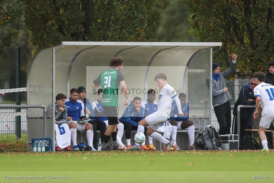 sport, action, TuS 1893 Aschaffenburg-Leider, TUS, Sportgelände Darmstädter Str. 100, Landesliga Nordwest, Fussball, BFV, Aschaffenburg, ASV Rimpar, ASV, 19.10.2025, 16. Spieltag - Bild-ID: 2518162