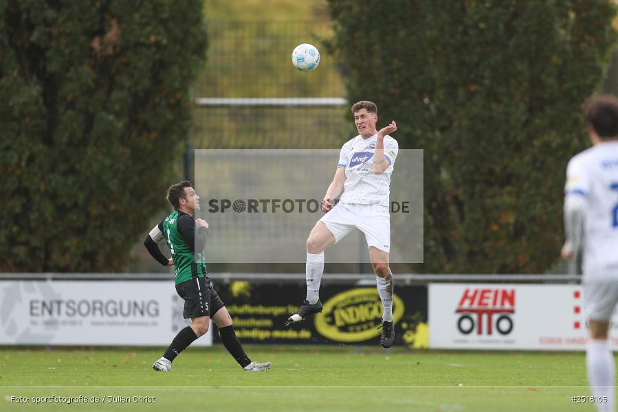 sport, action, TuS 1893 Aschaffenburg-Leider, TUS, Sportgelände Darmstädter Str. 100, Landesliga Nordwest, Fussball, BFV, Aschaffenburg, ASV Rimpar, ASV, 19.10.2025, 16. Spieltag - Bild-ID: 2518163