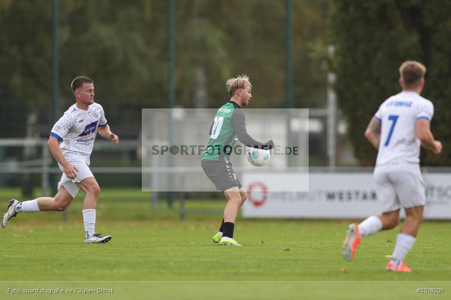 sport, action, TuS 1893 Aschaffenburg-Leider, TUS, Sportgelände Darmstädter Str. 100, Landesliga Nordwest, Fussball, BFV, Aschaffenburg, ASV Rimpar, ASV, 19.10.2025, 16. Spieltag - Bild-ID: 2518201