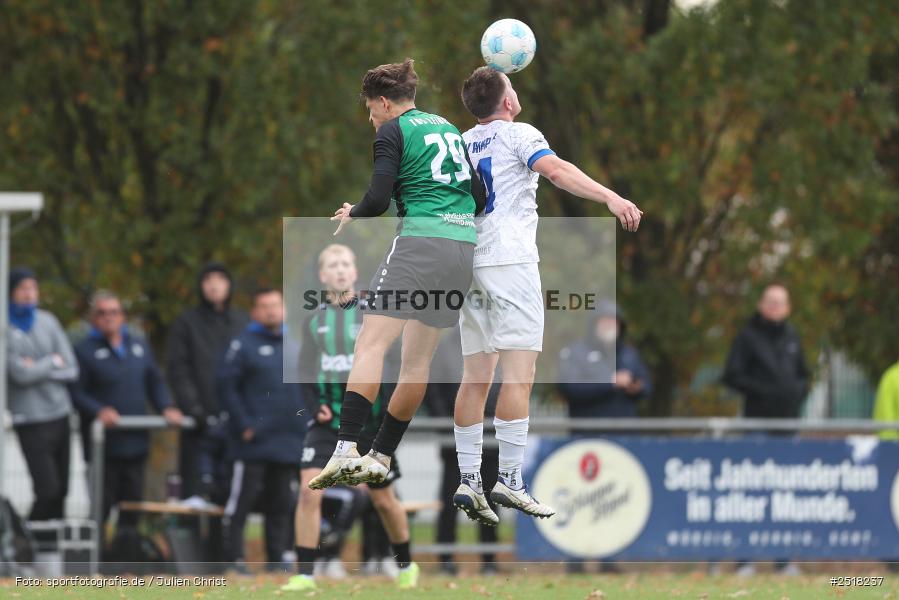 sport, action, TuS 1893 Aschaffenburg-Leider, TUS, Sportgelände Darmstädter Str. 100, Landesliga Nordwest, Fussball, BFV, Aschaffenburg, ASV Rimpar, ASV, 19.10.2025, 16. Spieltag - Bild-ID: 2518237