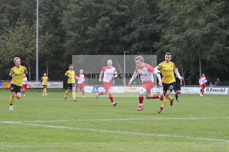 sport, action, Sportgelände, SpVgg Hösbach-Bahnhof, SpVgg Giebelstadt, Hösbach-Bahnhof, HOS, GIE, Fussball, Bezirksliga Unterfranken West, BFV, 19.10.2025, 14. Spieltag - Bild-ID: 2518239