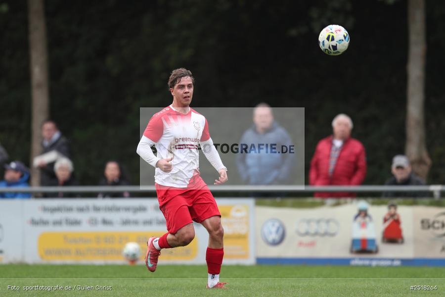 sport, action, Sportgelände, SpVgg Hösbach-Bahnhof, SpVgg Giebelstadt, Hösbach-Bahnhof, HOS, GIE, Fussball, Bezirksliga Unterfranken West, BFV, 19.10.2025, 14. Spieltag - Bild-ID: 2518264