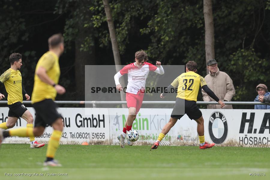 sport, action, Sportgelände, SpVgg Hösbach-Bahnhof, SpVgg Giebelstadt, Hösbach-Bahnhof, HOS, GIE, Fussball, Bezirksliga Unterfranken West, BFV, 19.10.2025, 14. Spieltag - Bild-ID: 2518276