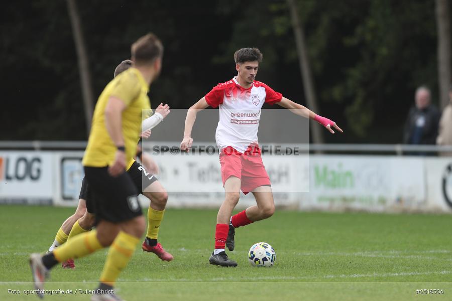 sport, action, Sportgelände, SpVgg Hösbach-Bahnhof, SpVgg Giebelstadt, Hösbach-Bahnhof, HOS, GIE, Fussball, Bezirksliga Unterfranken West, BFV, 19.10.2025, 14. Spieltag - Bild-ID: 2518306