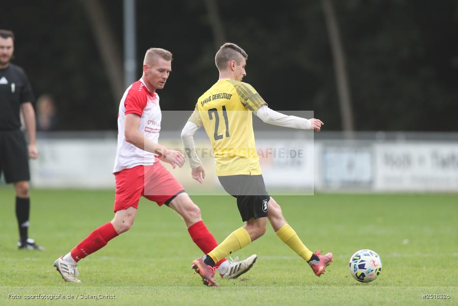 sport, action, Sportgelände, SpVgg Hösbach-Bahnhof, SpVgg Giebelstadt, Hösbach-Bahnhof, HOS, GIE, Fussball, Bezirksliga Unterfranken West, BFV, 19.10.2025, 14. Spieltag - Bild-ID: 2518326