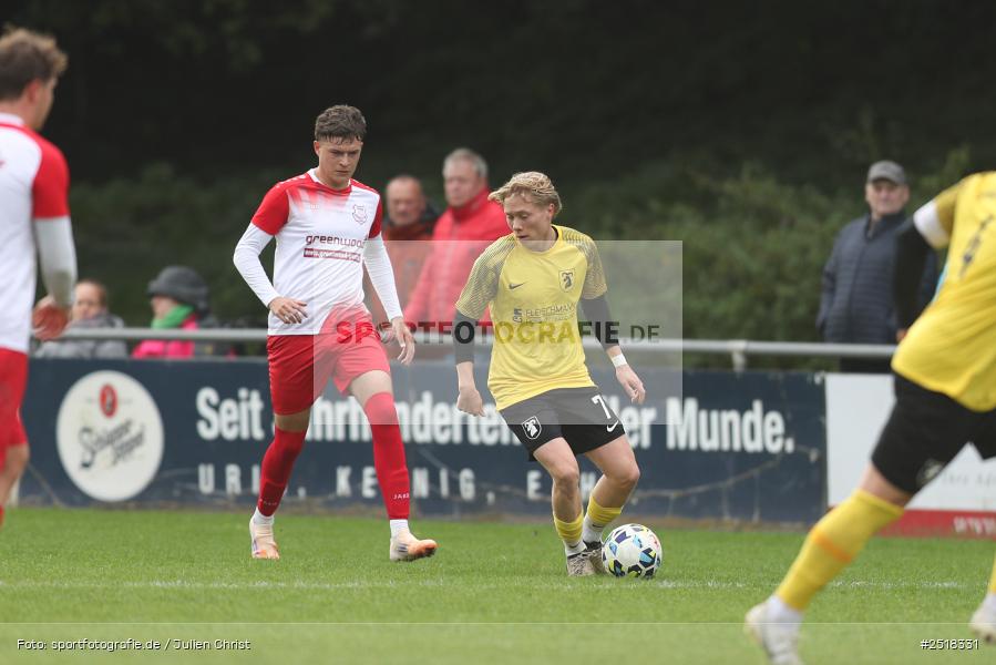 sport, action, Sportgelände, SpVgg Hösbach-Bahnhof, SpVgg Giebelstadt, Hösbach-Bahnhof, HOS, GIE, Fussball, Bezirksliga Unterfranken West, BFV, 19.10.2025, 14. Spieltag - Bild-ID: 2518331