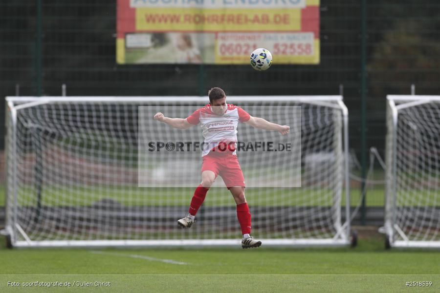 sport, action, Sportgelände, SpVgg Hösbach-Bahnhof, SpVgg Giebelstadt, Hösbach-Bahnhof, HOS, GIE, Fussball, Bezirksliga Unterfranken West, BFV, 19.10.2025, 14. Spieltag - Bild-ID: 2518339