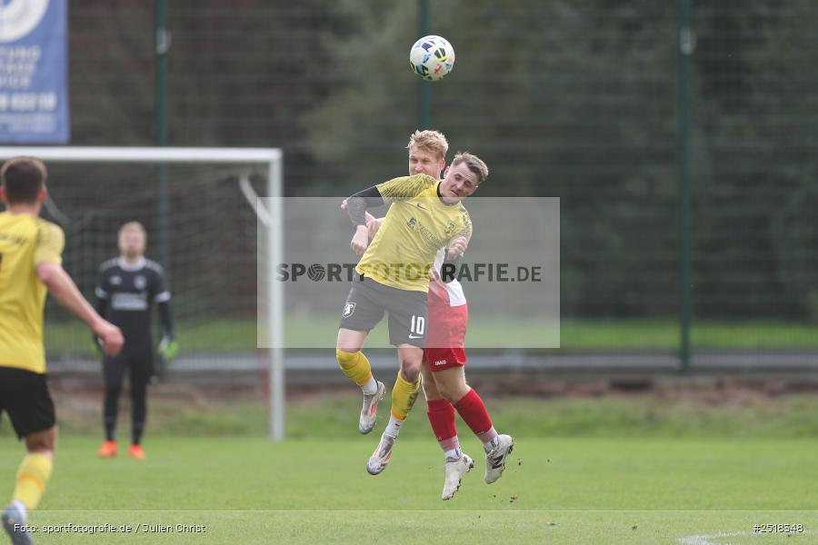 sport, action, Sportgelände, SpVgg Hösbach-Bahnhof, SpVgg Giebelstadt, Hösbach-Bahnhof, HOS, GIE, Fussball, Bezirksliga Unterfranken West, BFV, 19.10.2025, 14. Spieltag - Bild-ID: 2518348
