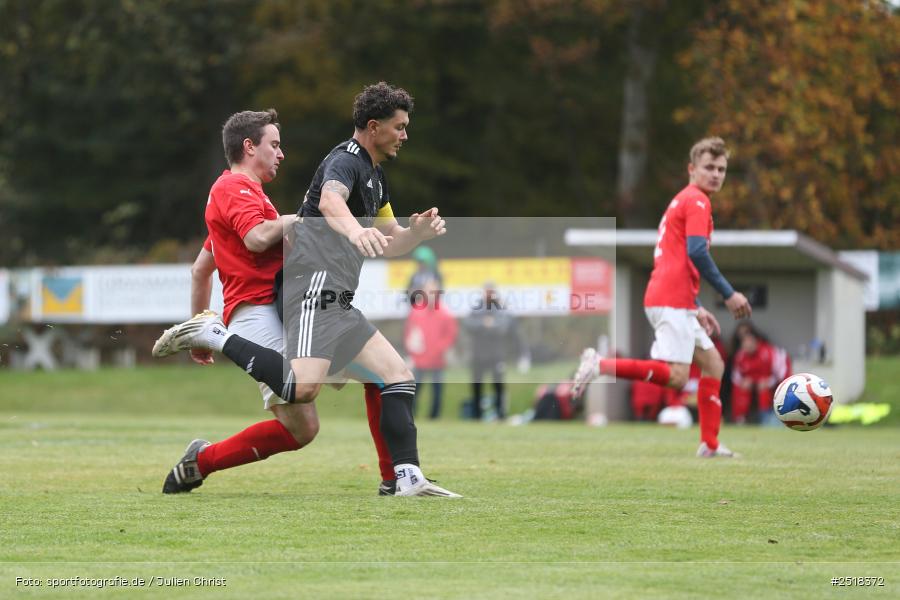 sport, action, Sportgelände, Kreisklasse Würzburg Gr. 3, Fussball, Bischbrunn, BFV, 19.10.2025, 14. Spieltag, (SG 1) Stetten/Binsfeld/Müdesheim, (SG 1) Bischbrunn/Oberndorf - Bild-ID: 2518372