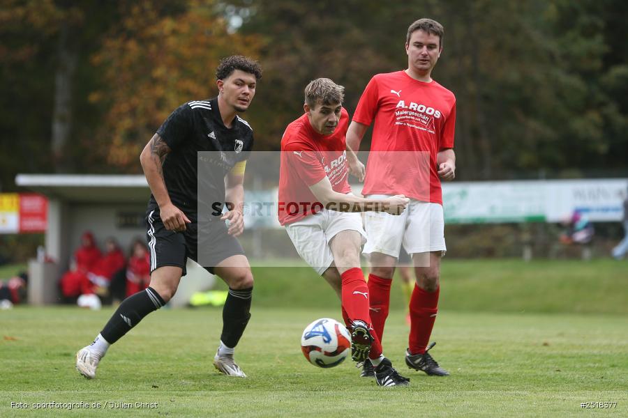 sport, action, Sportgelände, Kreisklasse Würzburg Gr. 3, Fussball, Bischbrunn, BFV, 19.10.2025, 14. Spieltag, (SG 1) Stetten/Binsfeld/Müdesheim, (SG 1) Bischbrunn/Oberndorf - Bild-ID: 2518377