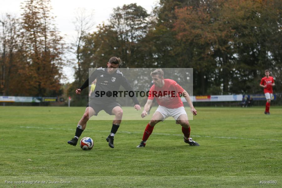 sport, action, Sportgelände, Kreisklasse Würzburg Gr. 3, Fussball, Bischbrunn, BFV, 19.10.2025, 14. Spieltag, (SG 1) Stetten/Binsfeld/Müdesheim, (SG 1) Bischbrunn/Oberndorf - Bild-ID: 2518380