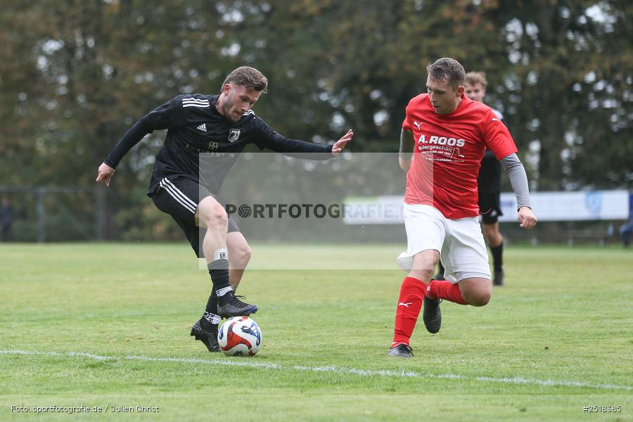 sport, action, Sportgelände, Kreisklasse Würzburg Gr. 3, Fussball, Bischbrunn, BFV, 19.10.2025, 14. Spieltag, (SG 1) Stetten/Binsfeld/Müdesheim, (SG 1) Bischbrunn/Oberndorf - Bild-ID: 2518385