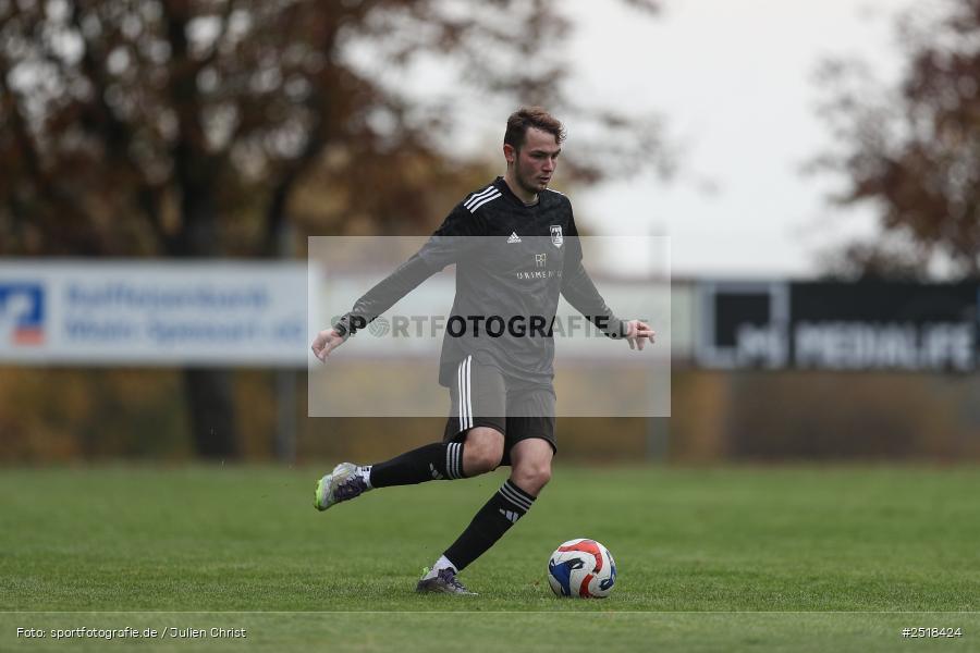 sport, action, Sportgelände, Kreisklasse Würzburg Gr. 3, Fussball, Bischbrunn, BFV, 19.10.2025, 14. Spieltag, (SG 1) Stetten/Binsfeld/Müdesheim, (SG 1) Bischbrunn/Oberndorf - Bild-ID: 2518424