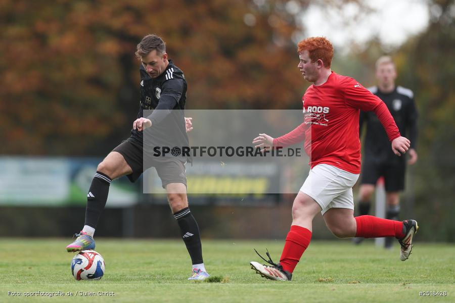 sport, action, Sportgelände, Kreisklasse Würzburg Gr. 3, Fussball, Bischbrunn, BFV, 19.10.2025, 14. Spieltag, (SG 1) Stetten/Binsfeld/Müdesheim, (SG 1) Bischbrunn/Oberndorf - Bild-ID: 2518428