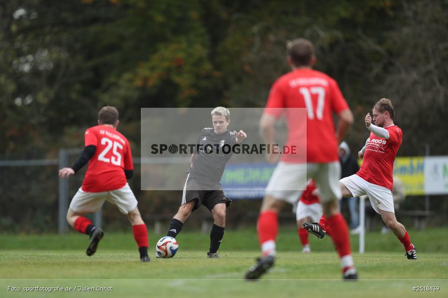 Sportgelände, Bischbrunn, 19.10.2025, sport, action, Fussball, BFV, 14. Spieltag, Kreisklasse Würzburg Gr. 3, (SG 1) Stetten/Binsfeld/Müdesheim, (SG 1) Bischbrunn/Oberndorf - Bild-ID: 2518439