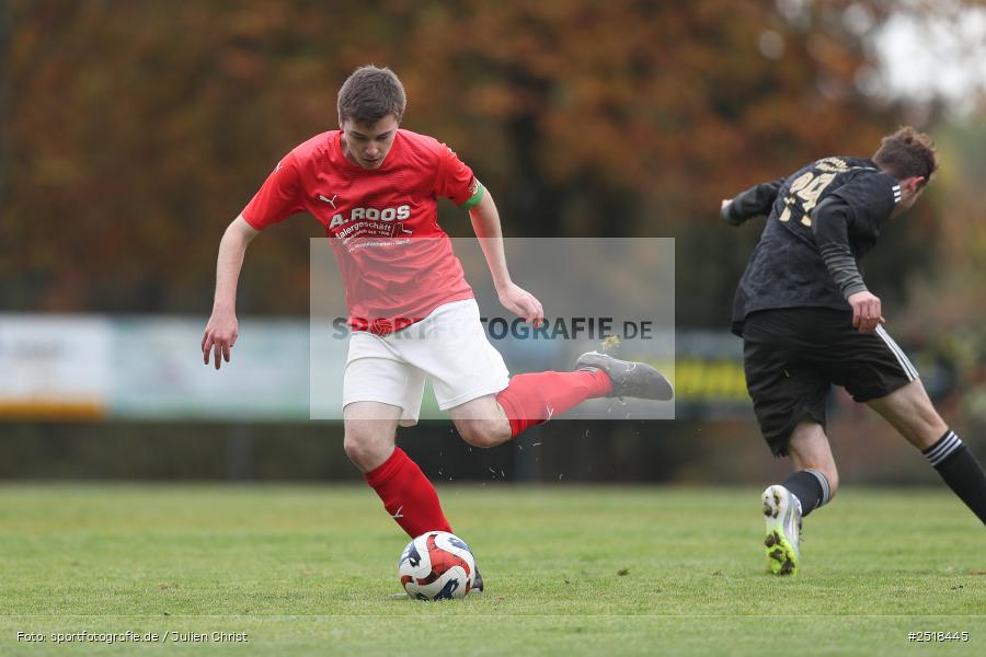 sport, action, Sportgelände, Kreisklasse Würzburg Gr. 3, Fussball, Bischbrunn, BFV, 19.10.2025, 14. Spieltag, (SG 1) Stetten/Binsfeld/Müdesheim, (SG 1) Bischbrunn/Oberndorf - Bild-ID: 2518445