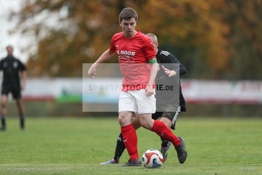 sport, action, Sportgelände, Kreisklasse Würzburg Gr. 3, Fussball, Bischbrunn, BFV, 19.10.2025, 14. Spieltag, (SG 1) Stetten/Binsfeld/Müdesheim, (SG 1) Bischbrunn/Oberndorf - Bild-ID: 2518454