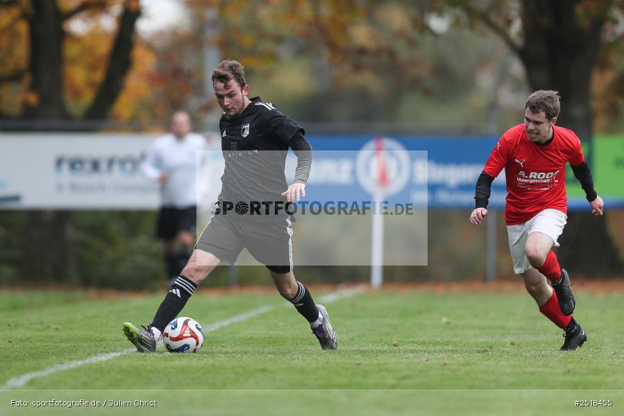sport, action, Sportgelände, Kreisklasse Würzburg Gr. 3, Fussball, Bischbrunn, BFV, 19.10.2025, 14. Spieltag, (SG 1) Stetten/Binsfeld/Müdesheim, (SG 1) Bischbrunn/Oberndorf - Bild-ID: 2518455