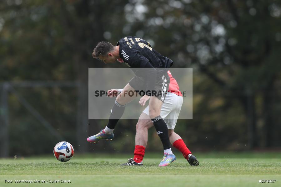 sport, action, Sportgelände, Kreisklasse Würzburg Gr. 3, Fussball, Bischbrunn, BFV, 19.10.2025, 14. Spieltag, (SG 1) Stetten/Binsfeld/Müdesheim, (SG 1) Bischbrunn/Oberndorf - Bild-ID: 2518457