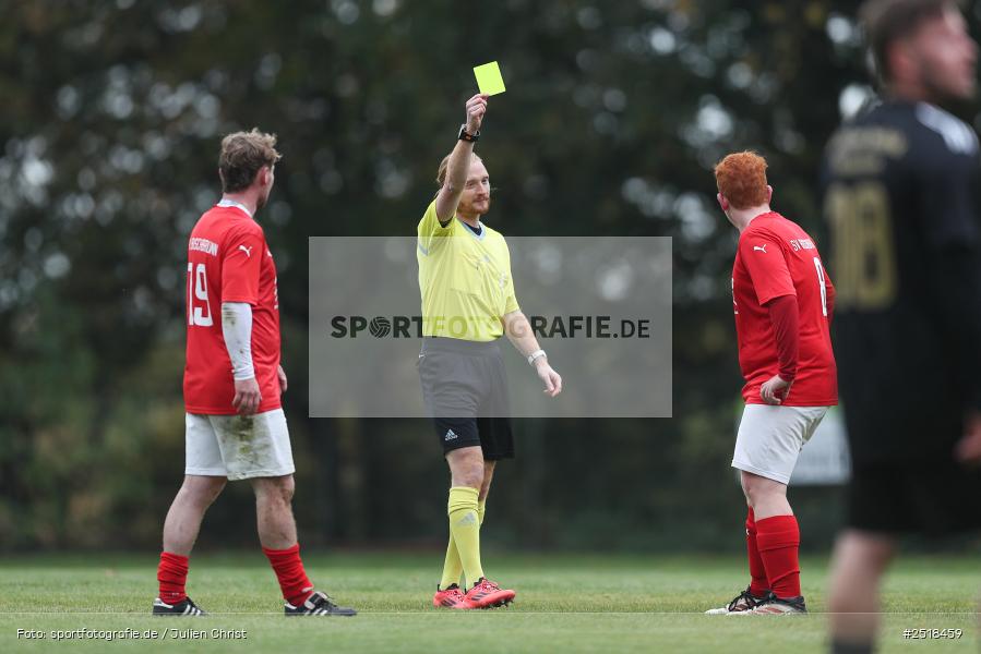 sport, action, Sportgelände, Kreisklasse Würzburg Gr. 3, Fussball, Bischbrunn, BFV, 19.10.2025, 14. Spieltag, (SG 1) Stetten/Binsfeld/Müdesheim, (SG 1) Bischbrunn/Oberndorf - Bild-ID: 2518459