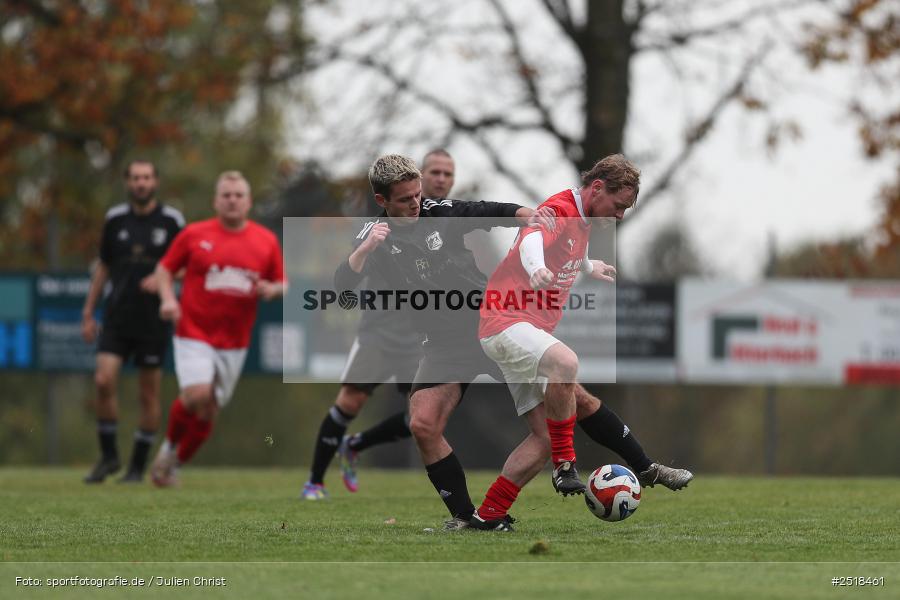 sport, action, Sportgelände, Kreisklasse Würzburg Gr. 3, Fussball, Bischbrunn, BFV, 19.10.2025, 14. Spieltag, (SG 1) Stetten/Binsfeld/Müdesheim, (SG 1) Bischbrunn/Oberndorf - Bild-ID: 2518461