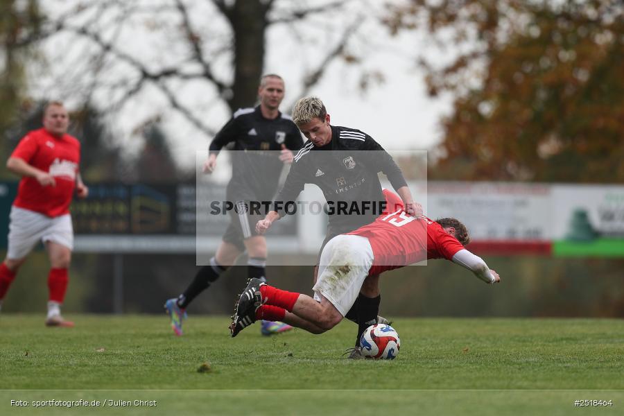 sport, action, Sportgelände, Kreisklasse Würzburg Gr. 3, Fussball, Bischbrunn, BFV, 19.10.2025, 14. Spieltag, (SG 1) Stetten/Binsfeld/Müdesheim, (SG 1) Bischbrunn/Oberndorf - Bild-ID: 2518464
