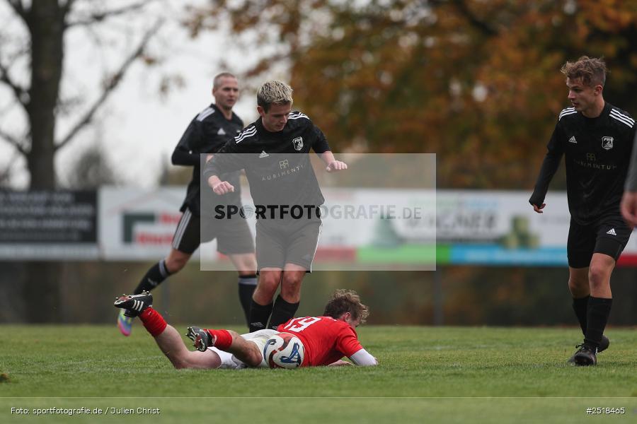 sport, action, Sportgelände, Kreisklasse Würzburg Gr. 3, Fussball, Bischbrunn, BFV, 19.10.2025, 14. Spieltag, (SG 1) Stetten/Binsfeld/Müdesheim, (SG 1) Bischbrunn/Oberndorf - Bild-ID: 2518465