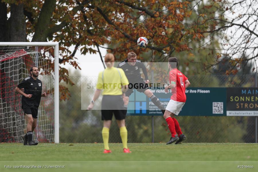 sport, action, Sportgelände, Kreisklasse Würzburg Gr. 3, Fussball, Bischbrunn, BFV, 19.10.2025, 14. Spieltag, (SG 1) Stetten/Binsfeld/Müdesheim, (SG 1) Bischbrunn/Oberndorf - Bild-ID: 2518466