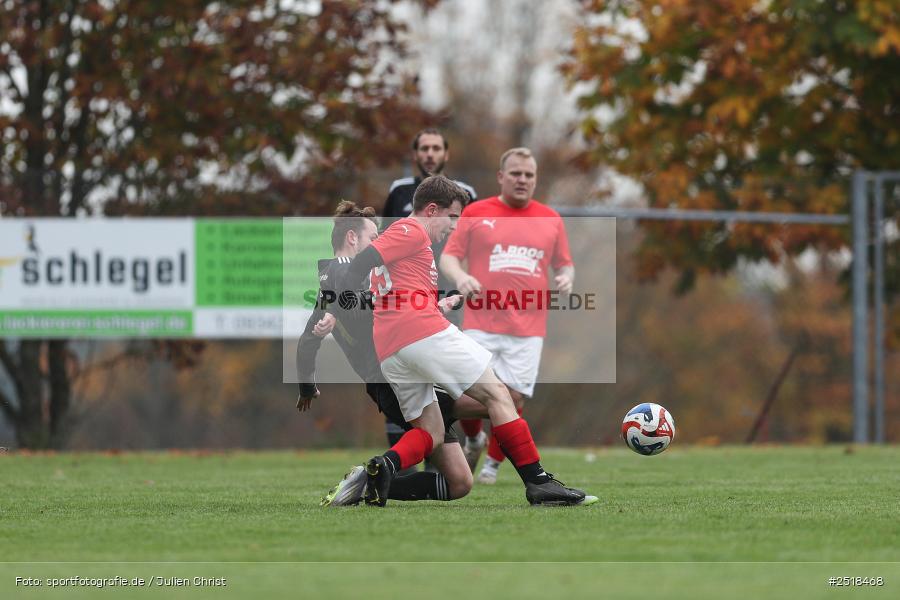 sport, action, Sportgelände, Kreisklasse Würzburg Gr. 3, Fussball, Bischbrunn, BFV, 19.10.2025, 14. Spieltag, (SG 1) Stetten/Binsfeld/Müdesheim, (SG 1) Bischbrunn/Oberndorf - Bild-ID: 2518468