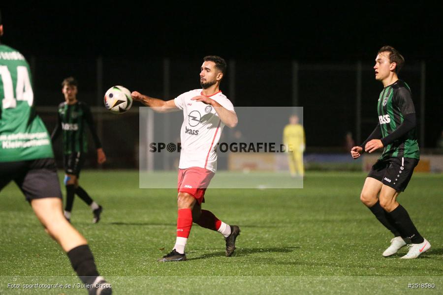 sport, action, TuS Frammersbach, TuS 1893 Aschaffenburg-Leider, Landesliga Nordwest, Fussball, Fuhrmann-Arena, Frammersbavch, BFV, 24.10.2025, 17. Spieltag - Bild-ID: 2518580