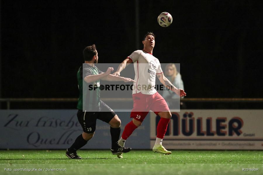 sport, action, TuS Frammersbach, TuS 1893 Aschaffenburg-Leider, Landesliga Nordwest, Fussball, Fuhrmann-Arena, Frammersbavch, BFV, 24.10.2025, 17. Spieltag - Bild-ID: 2518609