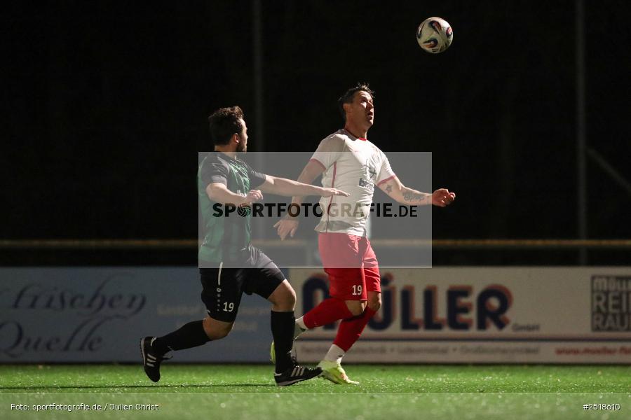 sport, action, TuS Frammersbach, TuS 1893 Aschaffenburg-Leider, Landesliga Nordwest, Fussball, Fuhrmann-Arena, Frammersbavch, BFV, 24.10.2025, 17. Spieltag - Bild-ID: 2518610