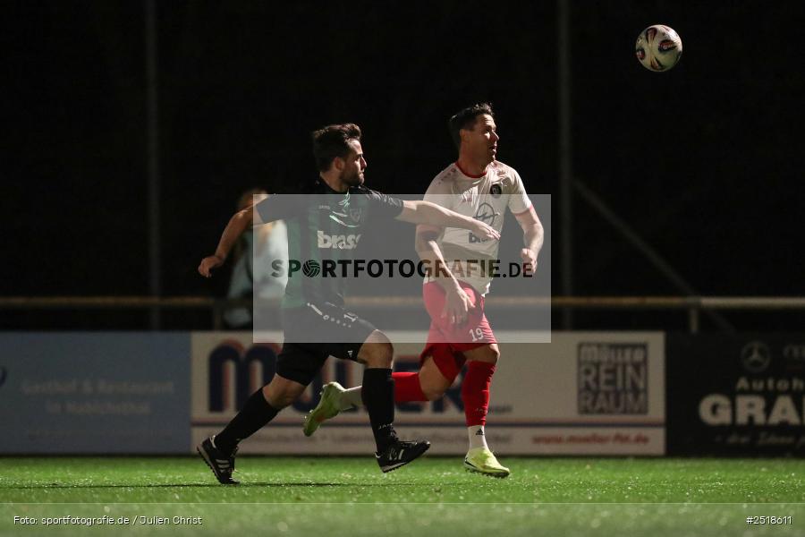 sport, action, TuS Frammersbach, TuS 1893 Aschaffenburg-Leider, Landesliga Nordwest, Fussball, Fuhrmann-Arena, Frammersbavch, BFV, 24.10.2025, 17. Spieltag - Bild-ID: 2518611