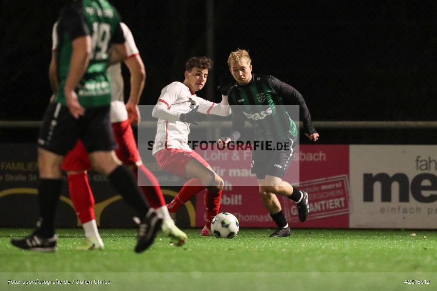 sport, action, TuS Frammersbach, TuS 1893 Aschaffenburg-Leider, Landesliga Nordwest, Fussball, Fuhrmann-Arena, Frammersbavch, BFV, 24.10.2025, 17. Spieltag - Bild-ID: 2518612