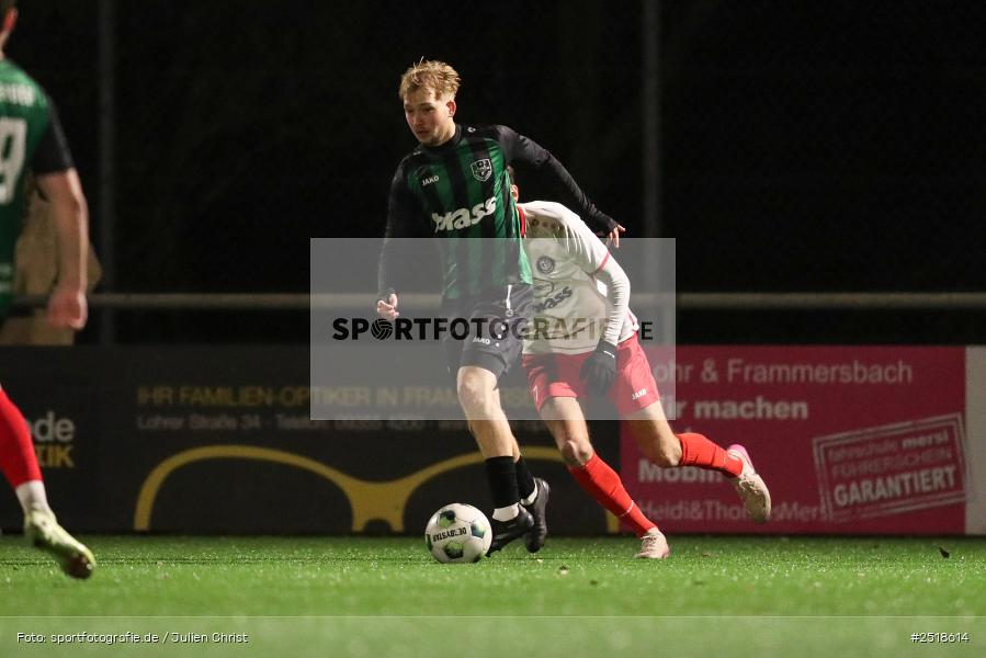 sport, action, TuS Frammersbach, TuS 1893 Aschaffenburg-Leider, Landesliga Nordwest, Fussball, Fuhrmann-Arena, Frammersbavch, BFV, 24.10.2025, 17. Spieltag - Bild-ID: 2518614