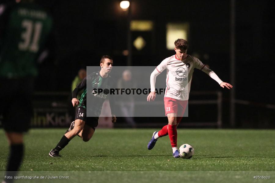 sport, action, TuS Frammersbach, TuS 1893 Aschaffenburg-Leider, Landesliga Nordwest, Fussball, Fuhrmann-Arena, Frammersbavch, BFV, 24.10.2025, 17. Spieltag - Bild-ID: 2518620