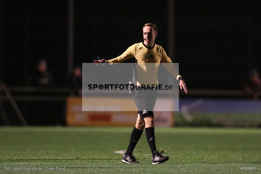 sport, action, TuS Frammersbach, TuS 1893 Aschaffenburg-Leider, Landesliga Nordwest, Fussball, Fuhrmann-Arena, Frammersbavch, BFV, 24.10.2025, 17. Spieltag - Bild-ID: 2518622