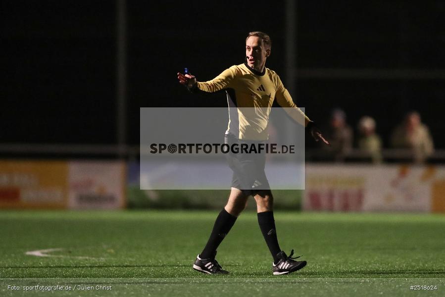 sport, action, TuS Frammersbach, TuS 1893 Aschaffenburg-Leider, Landesliga Nordwest, Fussball, Fuhrmann-Arena, Frammersbavch, BFV, 24.10.2025, 17. Spieltag - Bild-ID: 2518624