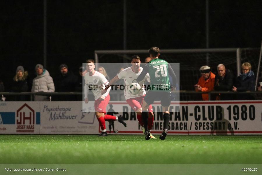 sport, action, TuS Frammersbach, TuS 1893 Aschaffenburg-Leider, Landesliga Nordwest, Fussball, Fuhrmann-Arena, Frammersbavch, BFV, 24.10.2025, 17. Spieltag - Bild-ID: 2518625