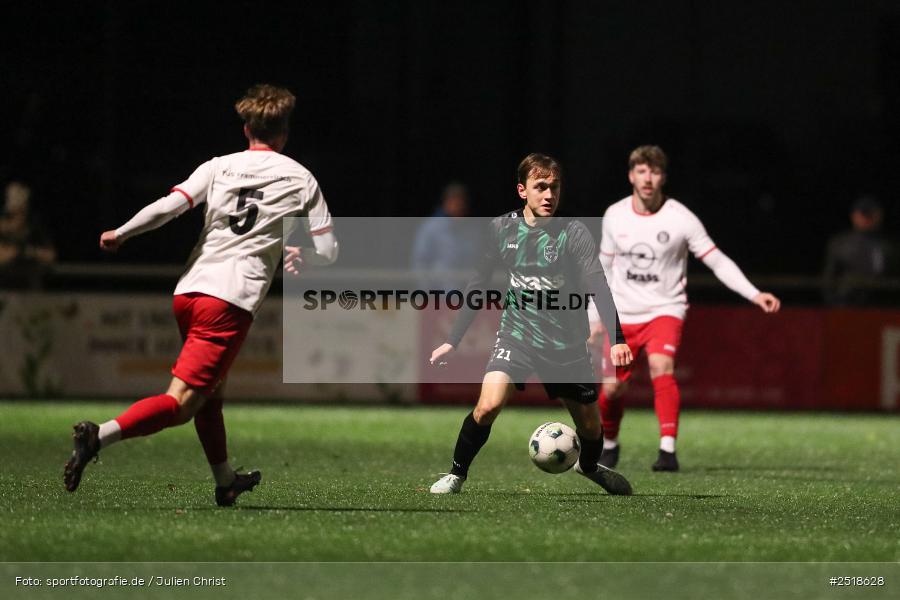 sport, action, TuS Frammersbach, TuS 1893 Aschaffenburg-Leider, Landesliga Nordwest, Fussball, Fuhrmann-Arena, Frammersbavch, BFV, 24.10.2025, 17. Spieltag - Bild-ID: 2518628