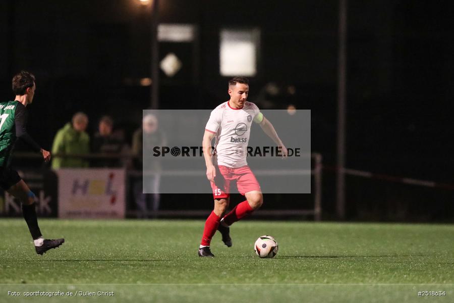 sport, action, TuS Frammersbach, TuS 1893 Aschaffenburg-Leider, Landesliga Nordwest, Fussball, Fuhrmann-Arena, Frammersbavch, BFV, 24.10.2025, 17. Spieltag - Bild-ID: 2518634