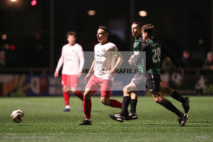 sport, action, TuS Frammersbach, TuS 1893 Aschaffenburg-Leider, Landesliga Nordwest, Fussball, Fuhrmann-Arena, Frammersbavch, BFV, 24.10.2025, 17. Spieltag - Bild-ID: 2518638