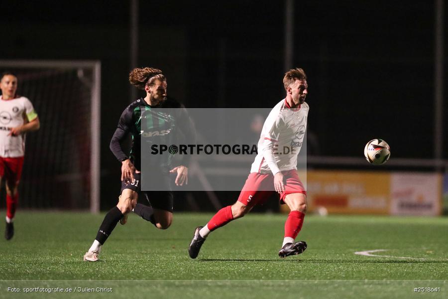 sport, action, TuS Frammersbach, TuS 1893 Aschaffenburg-Leider, Landesliga Nordwest, Fussball, Fuhrmann-Arena, Frammersbavch, BFV, 24.10.2025, 17. Spieltag - Bild-ID: 2518641