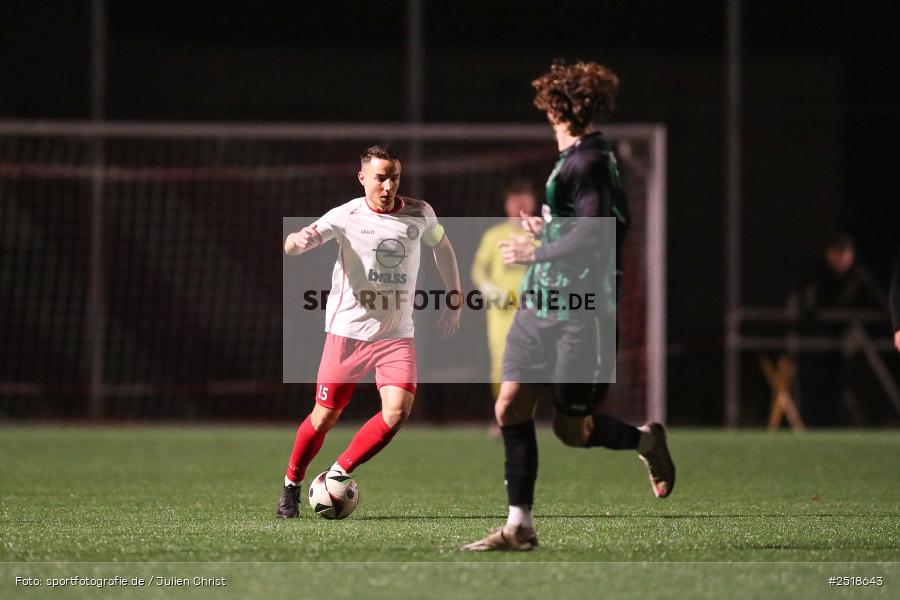 sport, action, TuS Frammersbach, TuS 1893 Aschaffenburg-Leider, Landesliga Nordwest, Fussball, Fuhrmann-Arena, Frammersbavch, BFV, 24.10.2025, 17. Spieltag - Bild-ID: 2518643