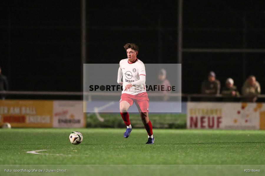 sport, action, TuS Frammersbach, TuS 1893 Aschaffenburg-Leider, Landesliga Nordwest, Fussball, Fuhrmann-Arena, Frammersbavch, BFV, 24.10.2025, 17. Spieltag - Bild-ID: 2518646
