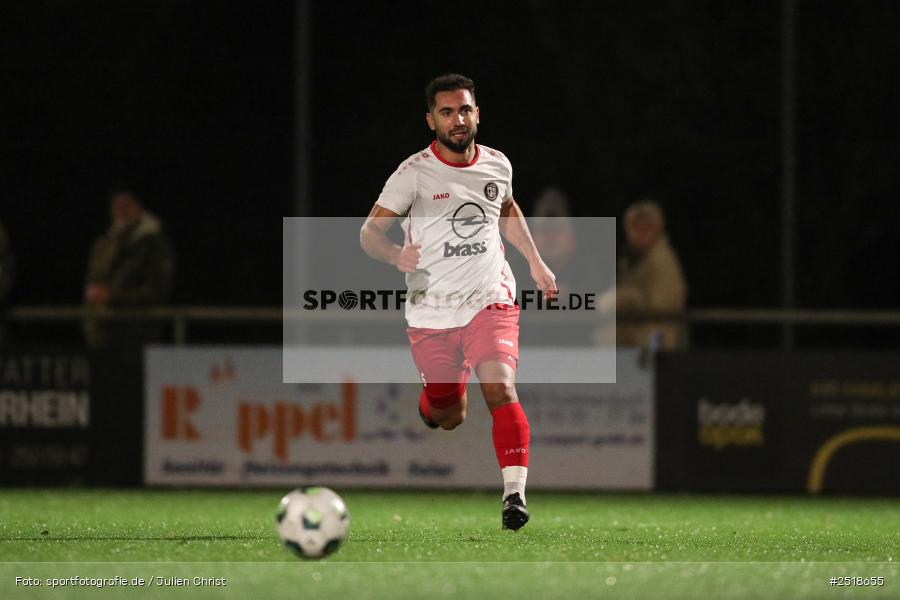 sport, action, TuS Frammersbach, TuS 1893 Aschaffenburg-Leider, Landesliga Nordwest, Fussball, Fuhrmann-Arena, Frammersbavch, BFV, 24.10.2025, 17. Spieltag - Bild-ID: 2518655