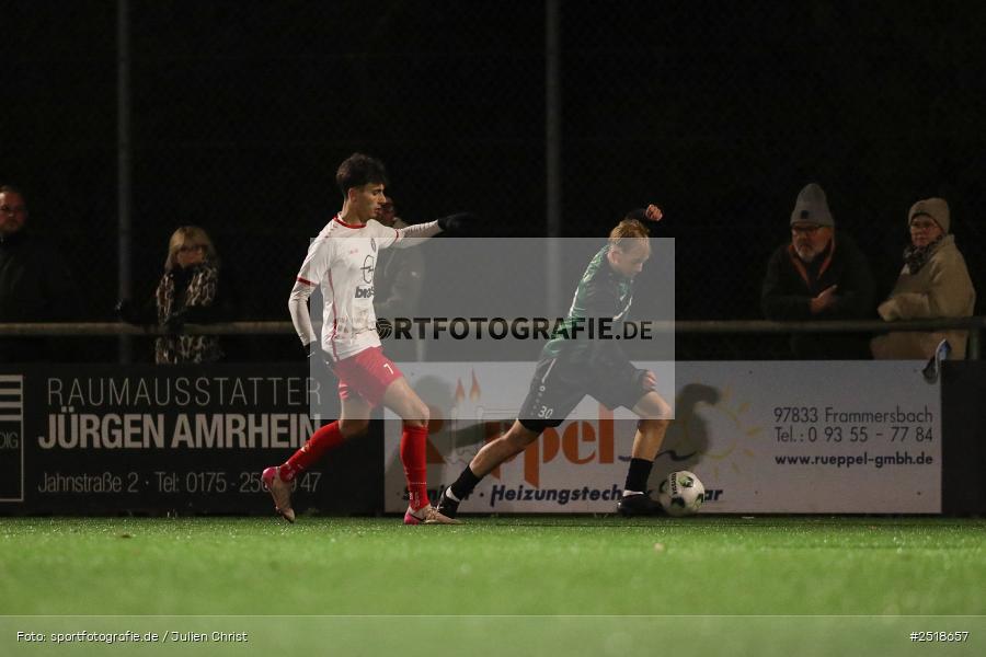 sport, action, TuS Frammersbach, TuS 1893 Aschaffenburg-Leider, Landesliga Nordwest, Fussball, Fuhrmann-Arena, Frammersbavch, BFV, 24.10.2025, 17. Spieltag - Bild-ID: 2518657