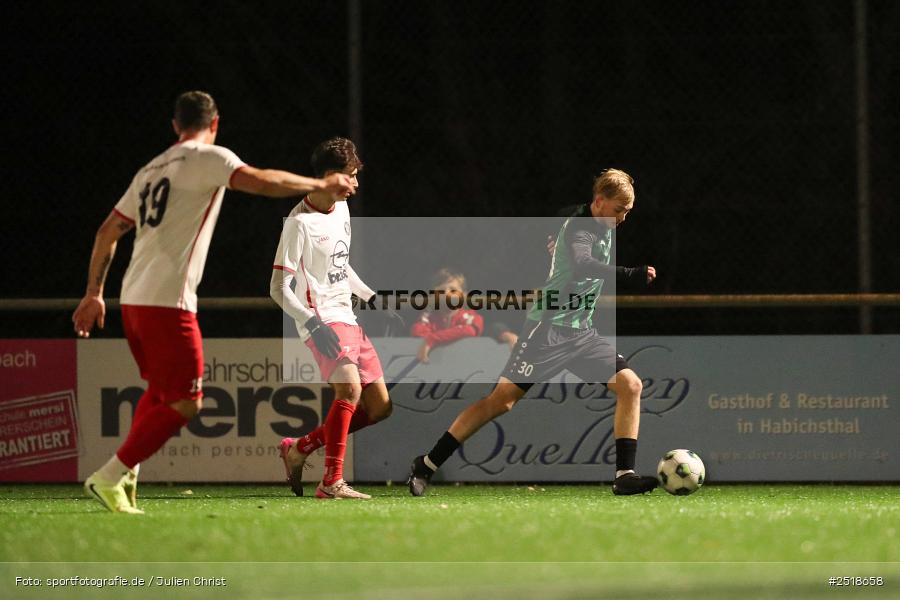 sport, action, TuS Frammersbach, TuS 1893 Aschaffenburg-Leider, Landesliga Nordwest, Fussball, Fuhrmann-Arena, Frammersbavch, BFV, 24.10.2025, 17. Spieltag - Bild-ID: 2518658