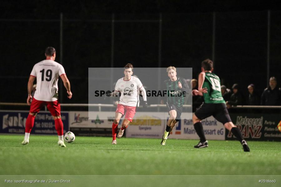 sport, action, TuS Frammersbach, TuS 1893 Aschaffenburg-Leider, Landesliga Nordwest, Fussball, Fuhrmann-Arena, Frammersbavch, BFV, 24.10.2025, 17. Spieltag - Bild-ID: 2518660